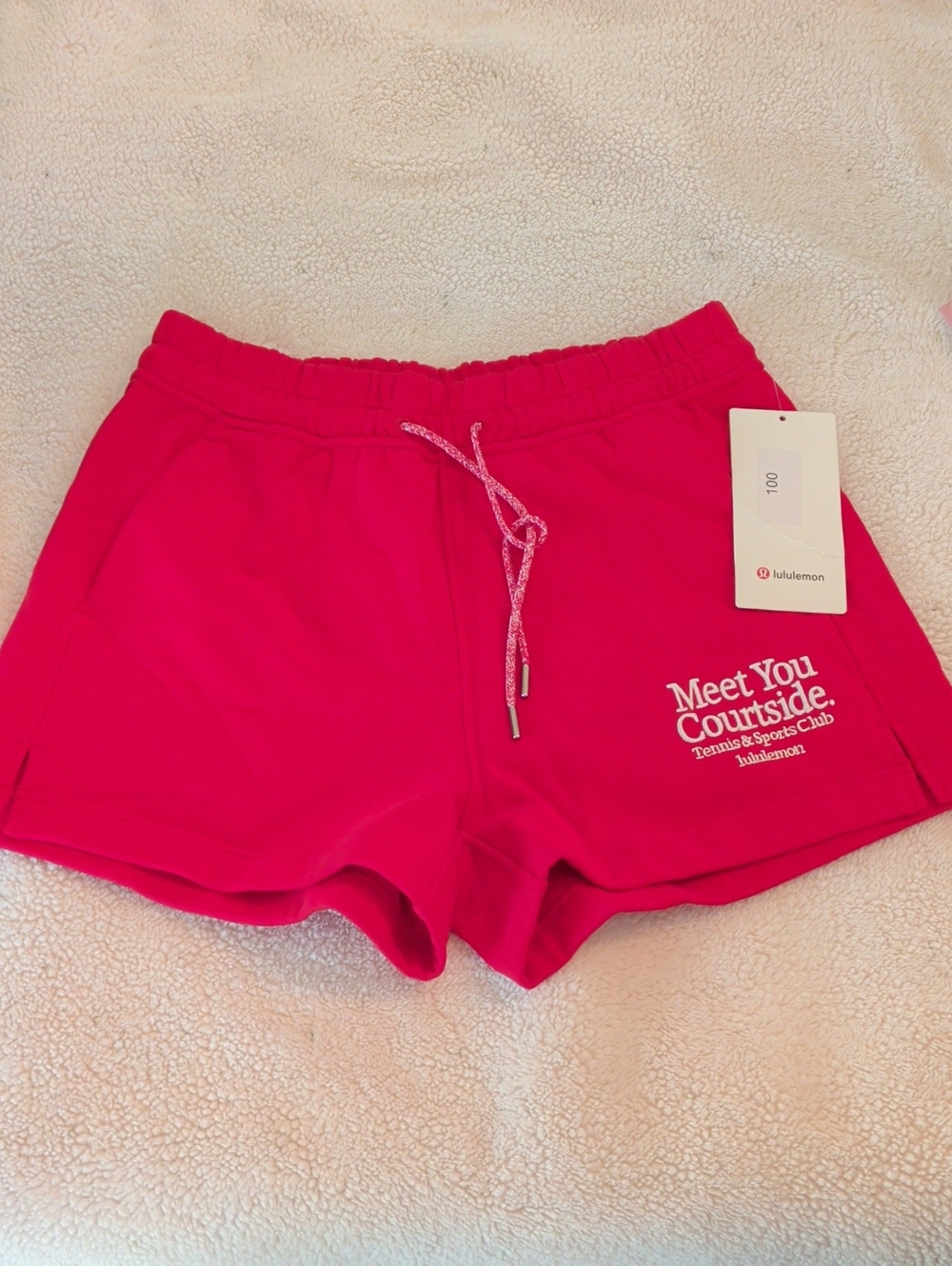 Lululemon French Terry Tennis Short